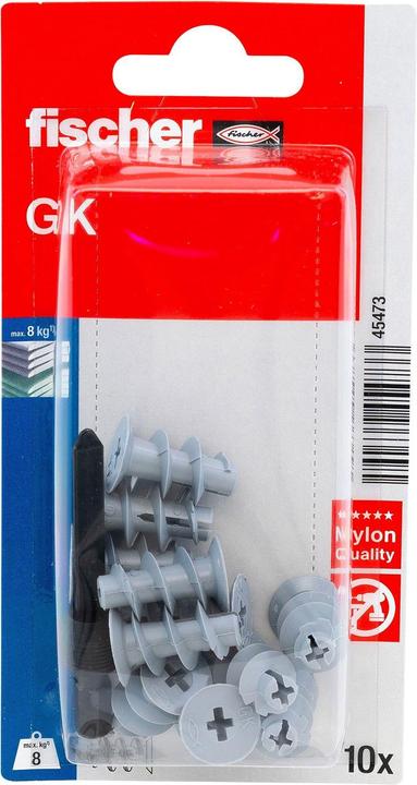 Immagine prodotto Fischer Tasselli per cartongesso (10 pz.)