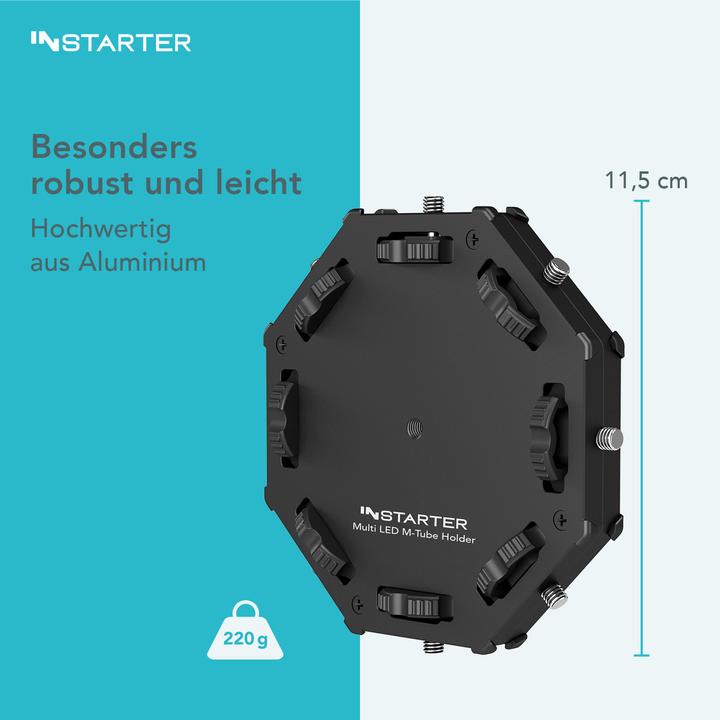 Produktbild Wiltec Multi LED M-Rohrhalterung