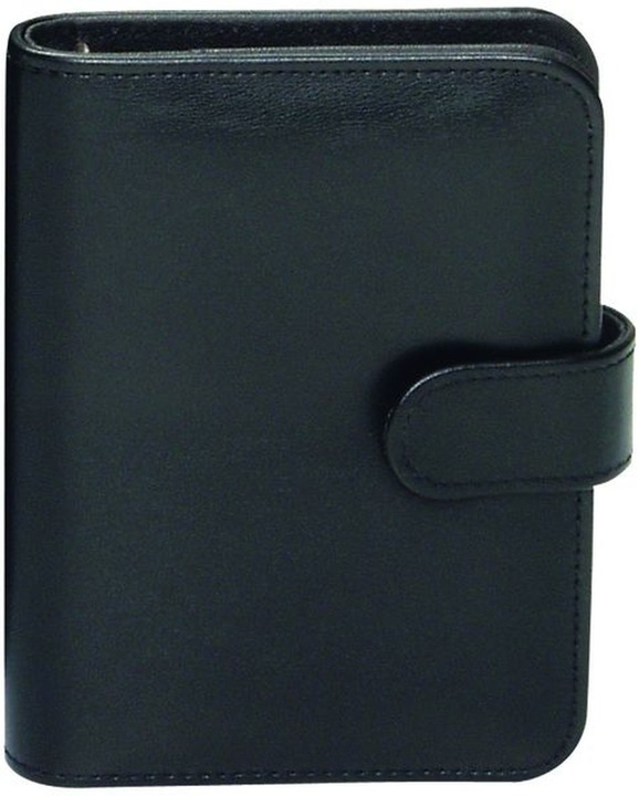 Produktbild Bind Systemplaner A6 mit Systemeinlage ohne Kalender Kalendarium Agenda Lederimitat schwarz 16501-1 (A6, Harter Einband)