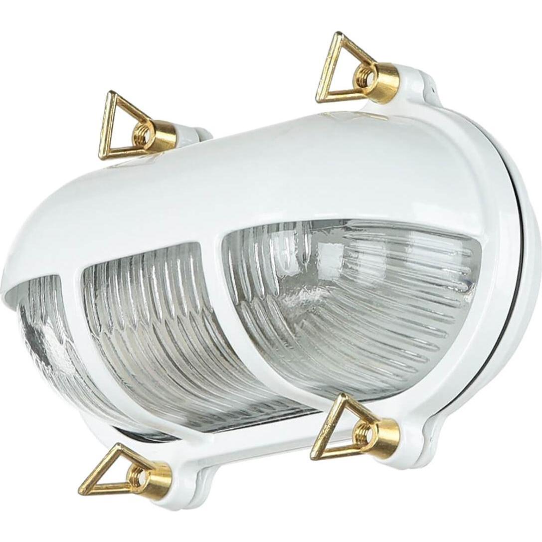 Licht-Erlebnisse, Gartenbeleuchtung, Wandlampe Skiathos Messing (E27, IP64)