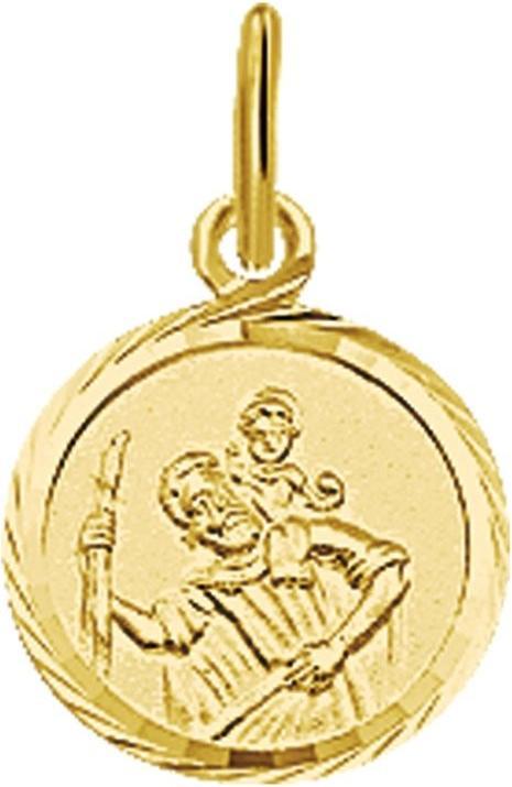 Marie Celeste Anhänger -SkapulardiaManted - Gold (14 Karat Gelbgold)