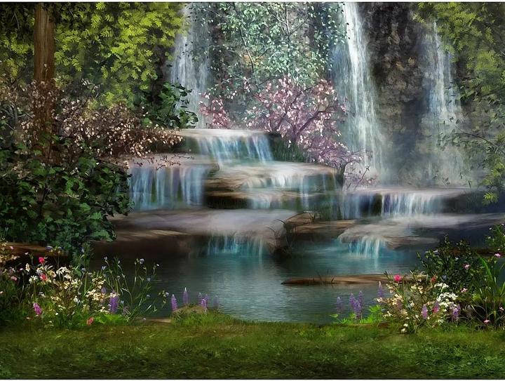 Produktbild Grafika Puzzle 2000 pieces Magic Waterfall (2000 Teile)