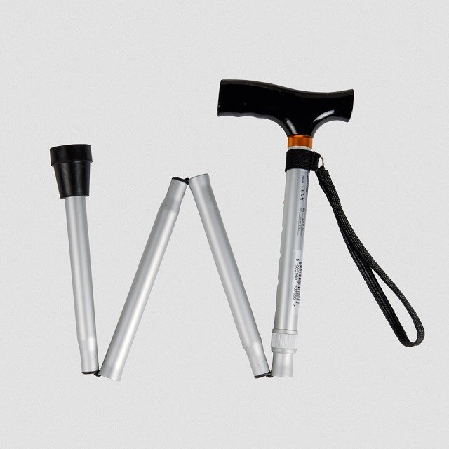 Actual product image Reha Fund Laska aluminiowa składana srebrna - RF-520
