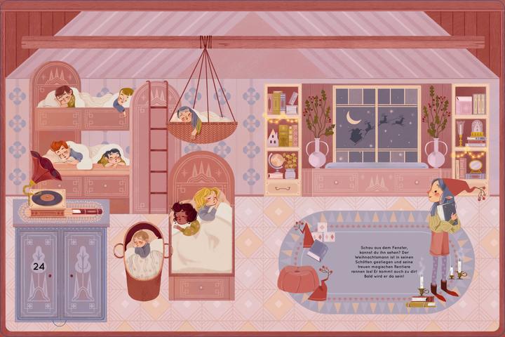 Actual product image The fairytale Advent calendar. A