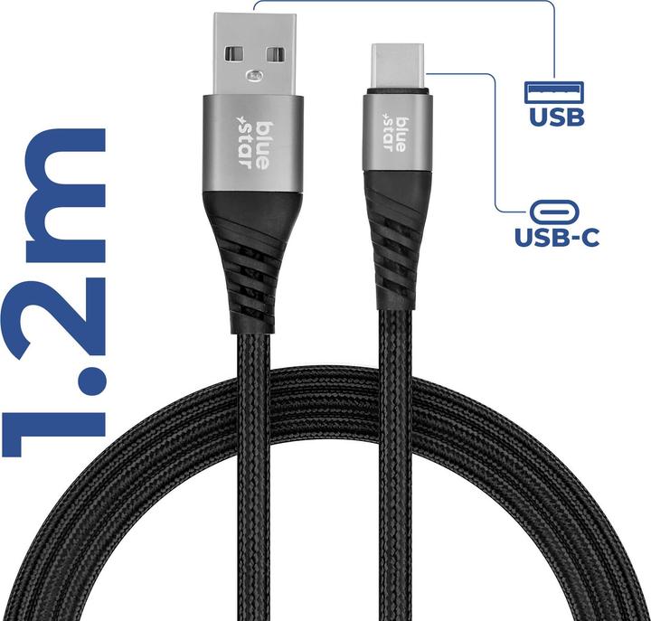 Image du produit Câble USB / USB-C 3A (1.20 m, 20 W)