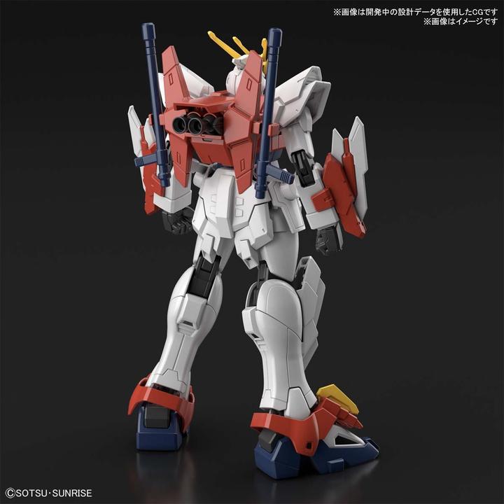 Actual product image Bandai 1/144 HG BLAZING GUNDAM