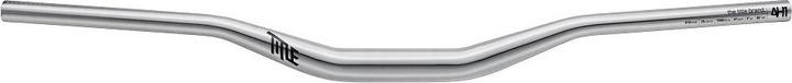 Title AH1 MTB Handlebar 35 mm - 38 mm Rise - Chrome (35 mm)