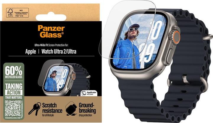 Actual product image PanzerGlass Ultra-Wide Fit