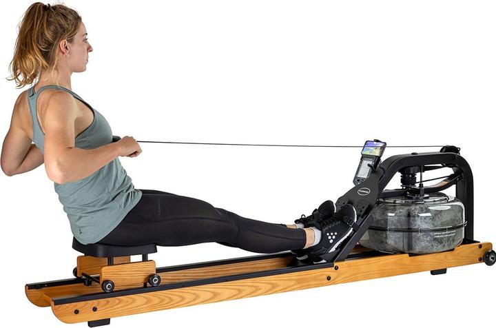 Actual product image Fluid Rower Apollo V Water Rowing Machine Dual Rail