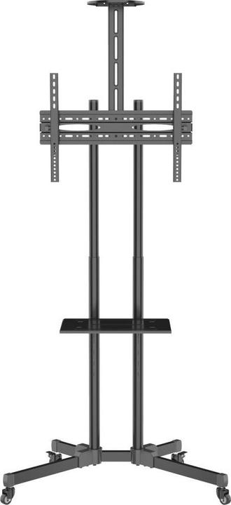 Immagine prodotto Techly Carrello TV per TV LCD LED 37-70 pollici 93,98-177,8 cm nero con ripiano (Universale, 70", 50 kg)