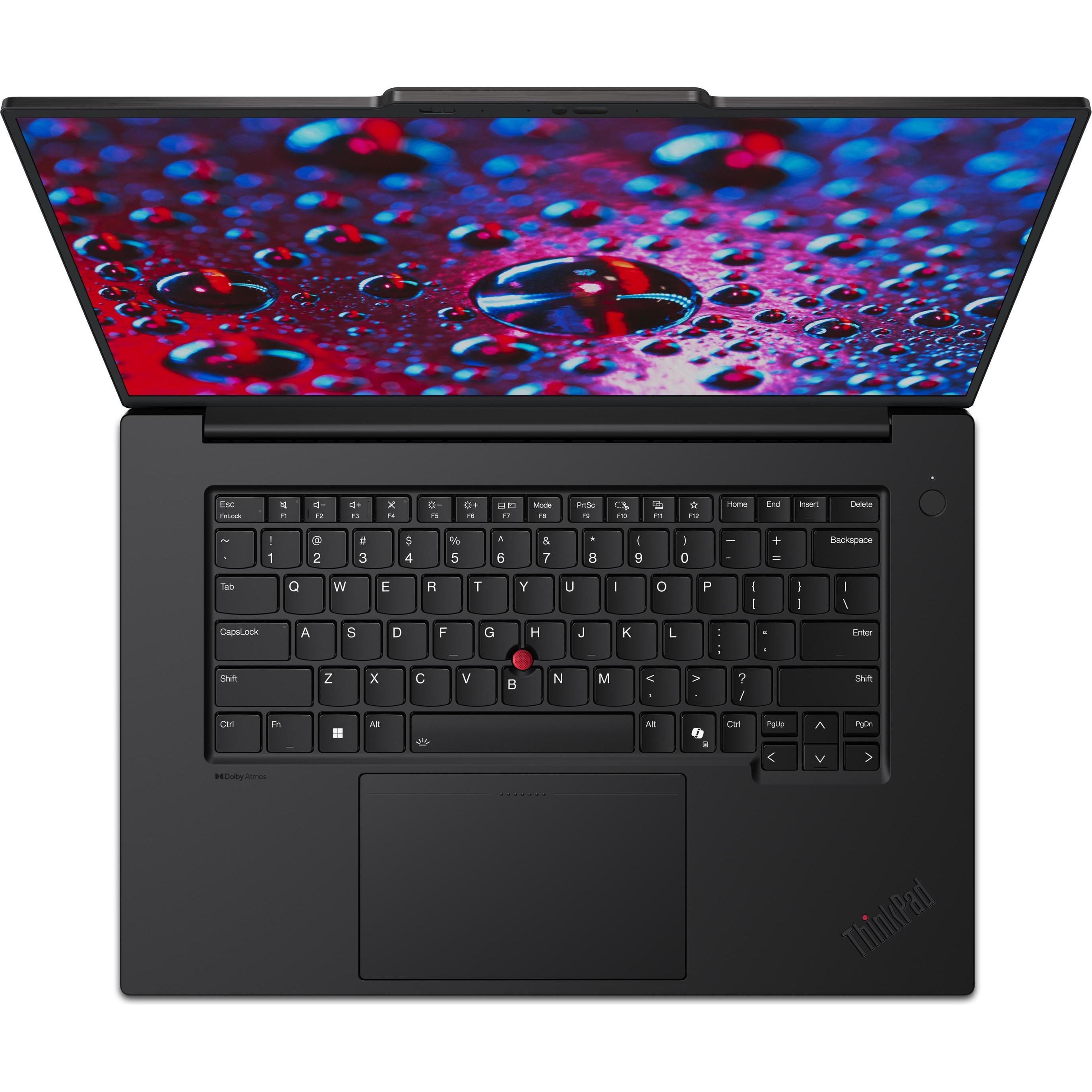 Lenovo ThinkPad P1 Gen 7 (16", Intel Core Ultra 7 165H, 32 GB, 1000 GB, DE), Notebook, Schwarz
