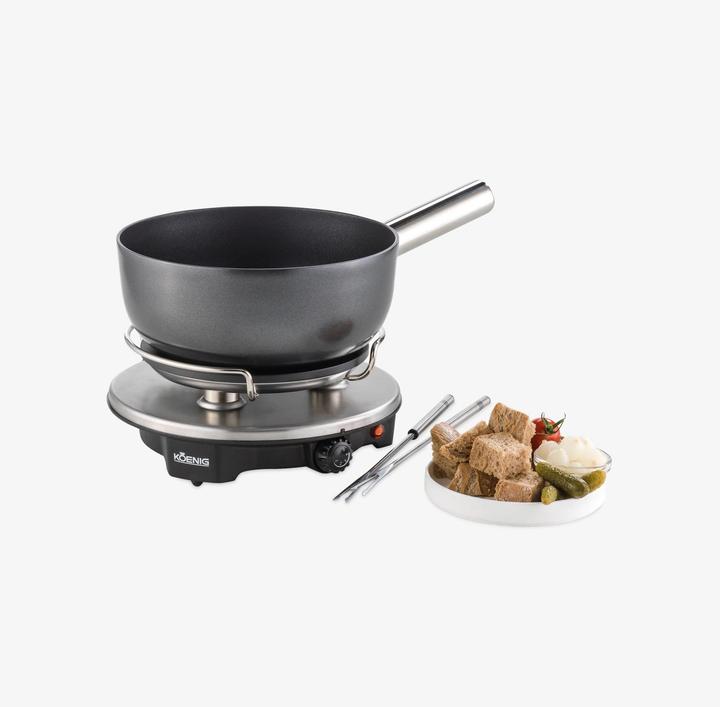 Produktbild Koenig 3-in-1 (Fondue Bourguignonne, Fondue Chinoise, Käsefondue)