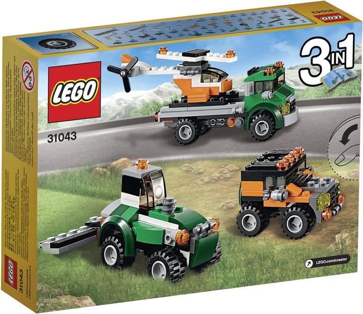 Actual product image LEGO Chopper Transporter (31043, LEGO Creator 3-in-1)
