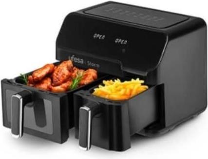 Actual product image Ufesa Storm Double Air Fryer Black