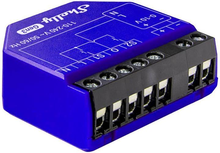 Produktbild Shelly Pro Dimmer 0/1 - 10V PM (Dimmaktor)