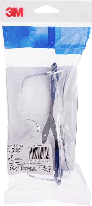 Actual product image 3M Safety glasses 17-5118-3040 Blue
