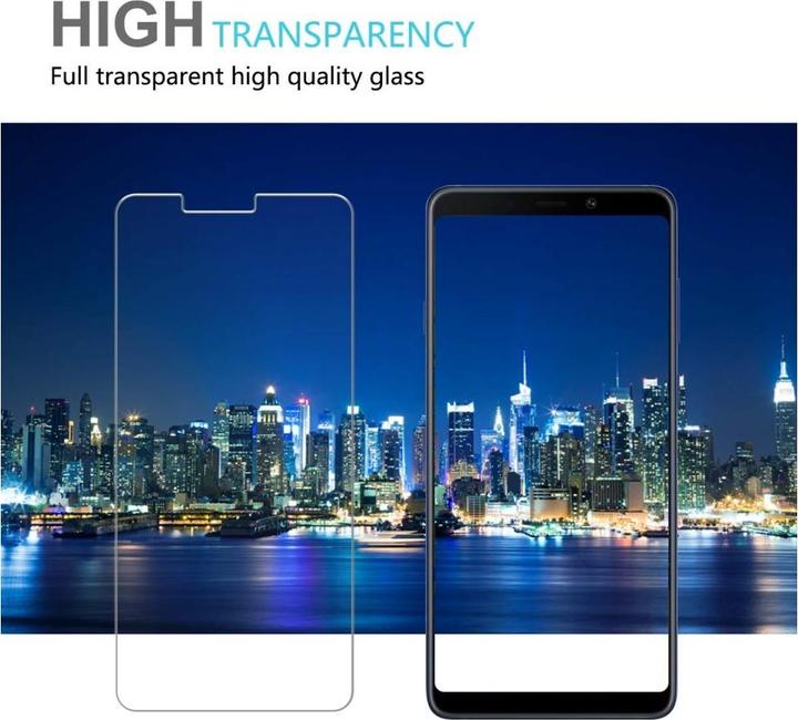 Produktbild Screenguard Samsung Galaxy A9 2018 Panzerglas Schutzfolie Case Friendly Design (1 Stk., Samsung Galaxy A9 (2018))