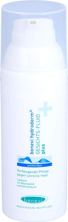 Image du produit Benevi Hydroderm Fluide facial Plus pour peaux impures, 50 ml de lotion (Lotion pour le corps, 50 ml)