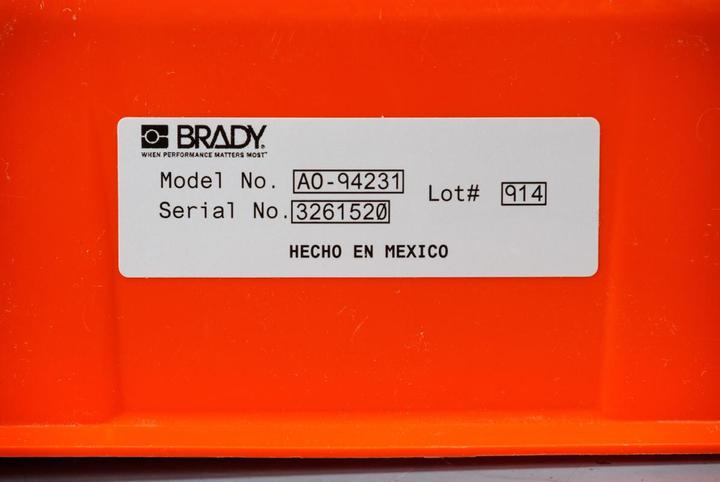 Produktbild Brady BPT-7-7563-1 Beschriftungsetiketten silbern 31.75 x 69.85mm, 1000/Rolle