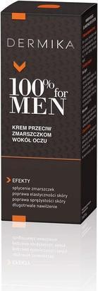Image du produit Dermika Crème pour les yeux 100% for Men 15ml (Fluide pour le soin des yeux, 15 ml, Jour + nuit)