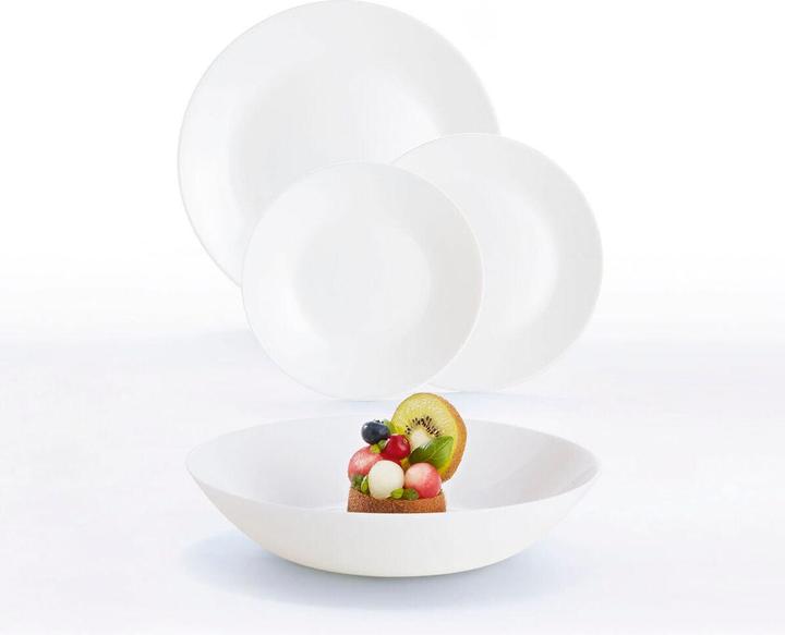 Produktbild Luminarc Arcopal Zelie opaalglas - wit - 18-Delig (L4122) (18 Stück)