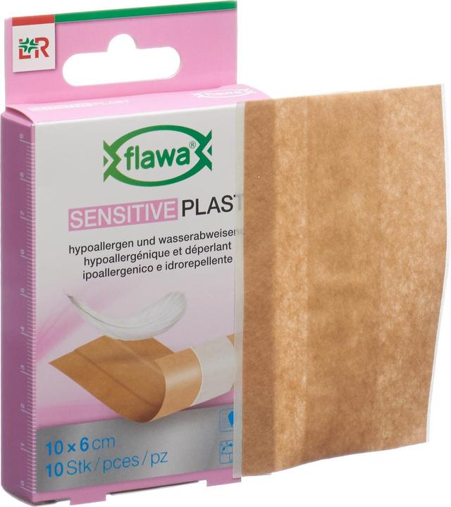 Produktbild Flawa Plast Pflasterstreifen 6x10cm (10 x)