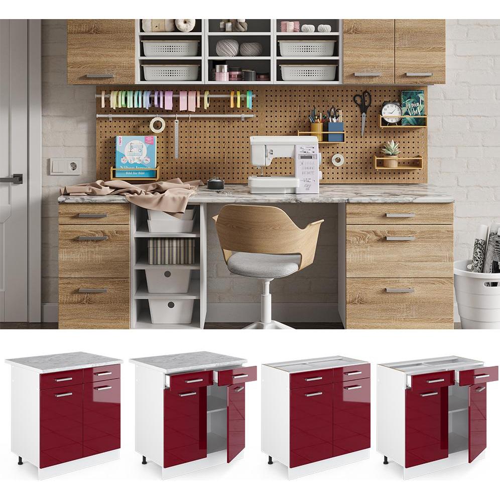Thumbnail - Vicco, Regal, Unterschrank R-Line (80 x 46 x 81.5 cm)
