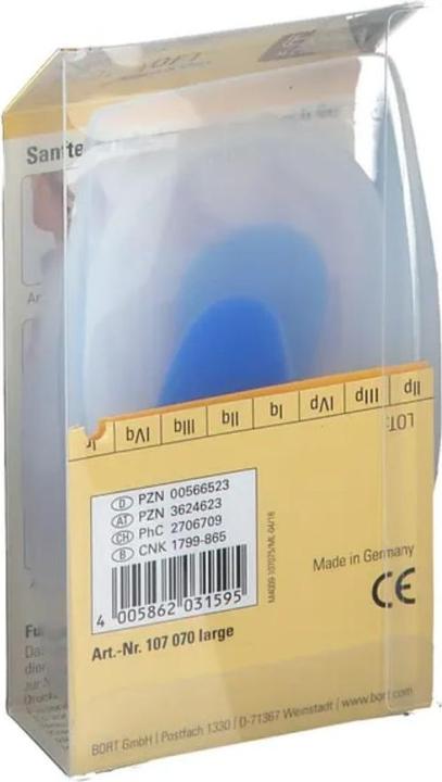 Actual product image Bort Medical Pedi Soft heel cushion (Soles)