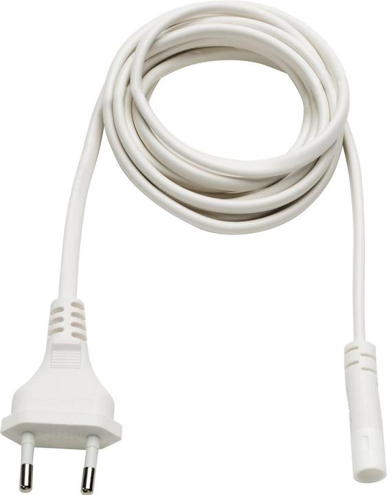Domus Anschlussleitung weiss mit Euro Flachstecker zu Unterbauleuchte Wolf 2000 mm