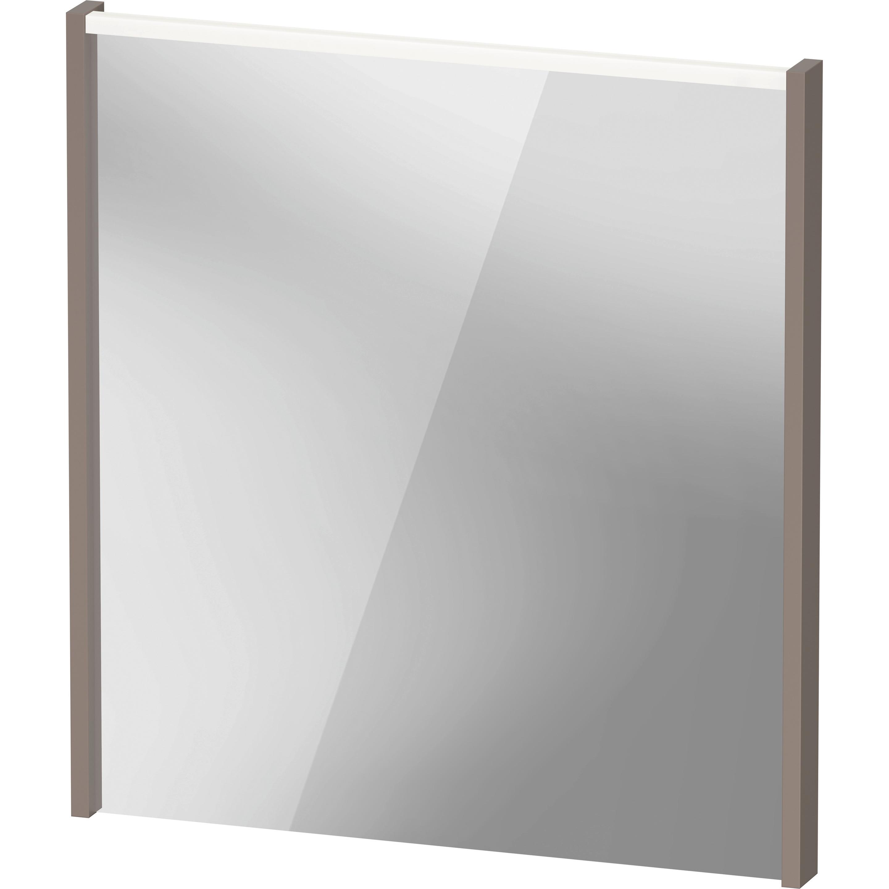 Duravit, Spiegelschrank, D-Code Spiegel, LED-Lichtfeld oben, 650x700mm, externer Lichtschalter notwendig, 5 W