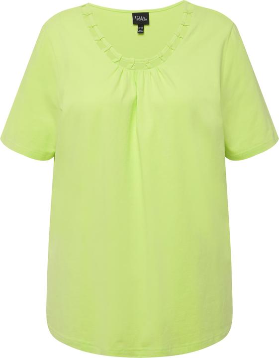Immagine prodotto Ulla Popken T-shirt con scollo rotondo con aperture e mezze maniche (50, 52)