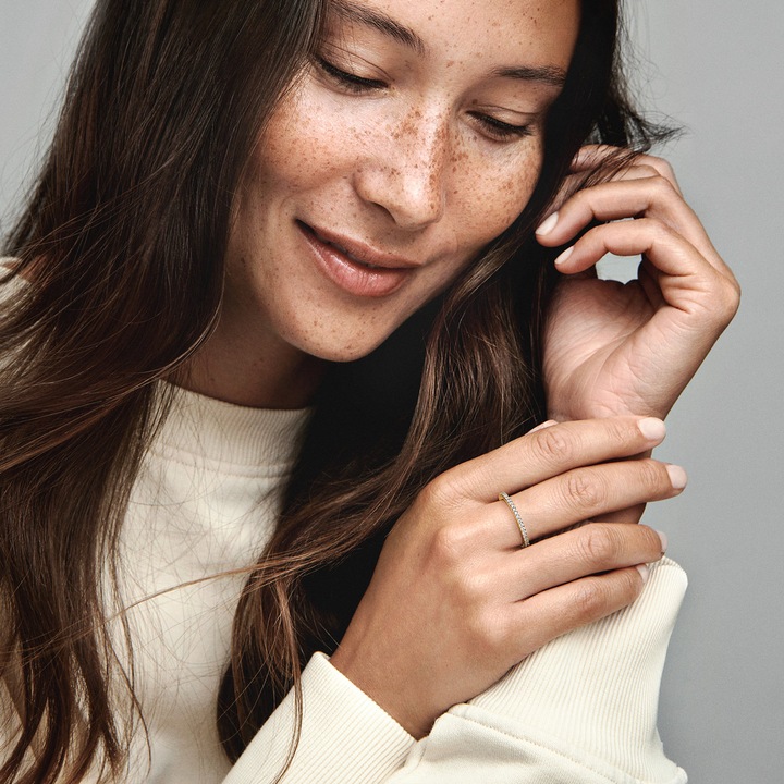Immagine prodotto Pandora Anello a fascia (50, 585/14 K Oro)