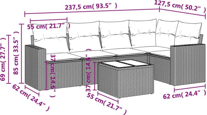 Produktbild vidaXL Eleanor