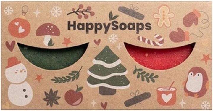 Image du produit Happy Soaps Geschenkset Happysoaps Shampoo Bar Duo Purple Rain & Aloe Vera (Kit de soins capillaires)