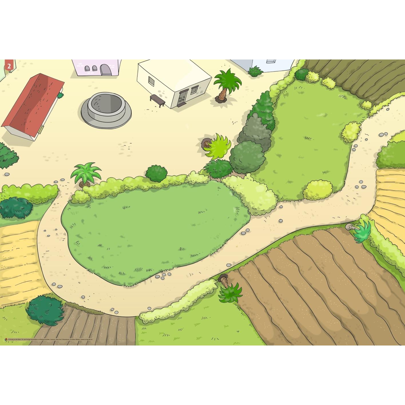 Thumbnail - Fix und fertige Bodenbilder zu Bibelgeschichten, Schulbücher von Aline Kurt