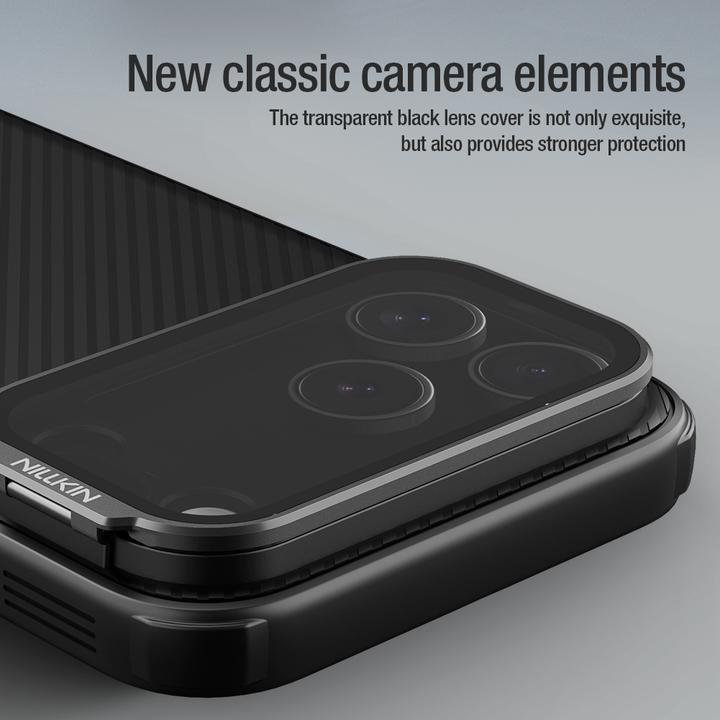 Image du produit Nillkin CamShield Prop Rückseitenschutz für Apple iPhone 17 Pro Max Schwarz (1 pcs, Apple iPhone 17 Pro Max)