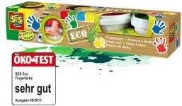 Actual product image Ses ECO finger painting (Multicoloured, 110 ml)