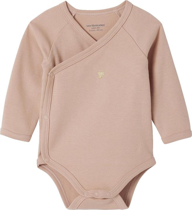 Actual product image Vertbaudet 5er-Pack Baby Langarm-Bodys mit Herzen, Bio-Baumwolle (68)