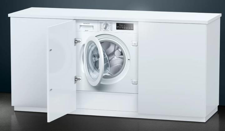 Actual product image Siemens iQ700 WI14W442 Washing Machine Built-in Front Loader C (8 kg, Left)