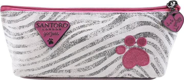 Actual product image Gorjuss Ruby case wild grey (22.3 x 8.8 x 5.7 cm)