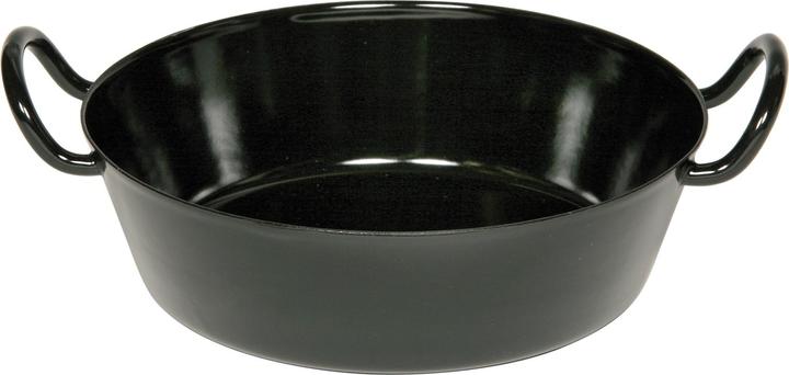 Riess Padella per cotoletta (30 cm, Padella per friggere, Acciaio inossidabile)