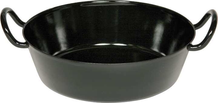 Immagine prodotto Riess Padella per cotoletta (30 cm, Padella per friggere, Acciaio inossidabile)