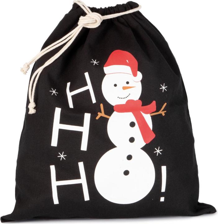 Produktbild Kimood Accessoire-Tasche Schneemann-Motiv Baumwolle
