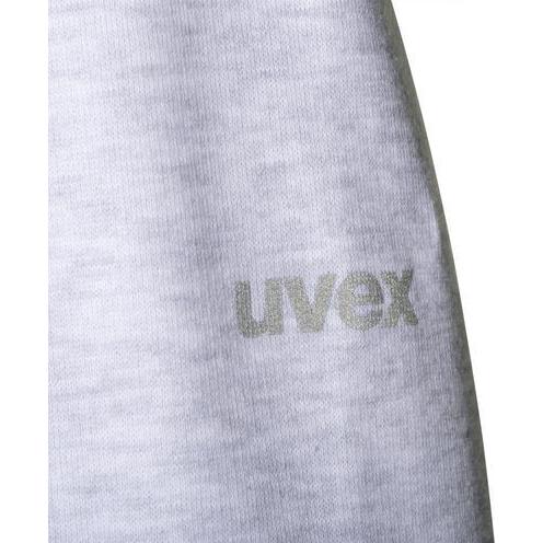 Thumbnail - Uvex Safety, Arbeitsjacke, Sweatshirt 88157 grau, ash-melange L (L)