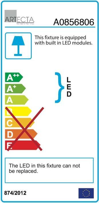 Energie-Label Artecta Havana Jade (Kaltweiss, 500 cm, Outdoor)
