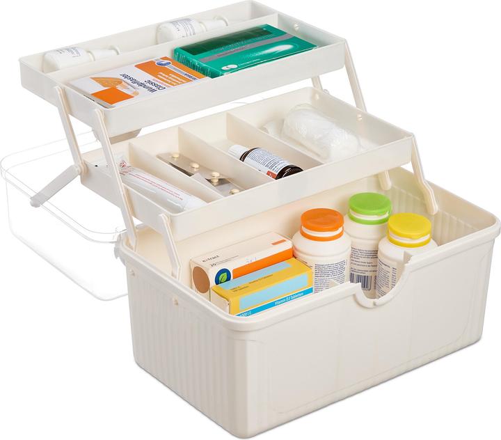 Actual product image Relaxdays Hausapotheke zum Ausklappen