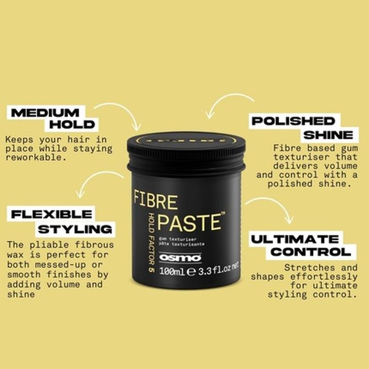 Immagine prodotto Osmo Pasta modellante per capelli flessibile e resistente (Cera per capelli, 100 ml)