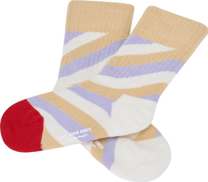 Produktbild Hello Hossy Violette Socken - Lila / Rosa / Beige (22 - 24, 24 - 26)