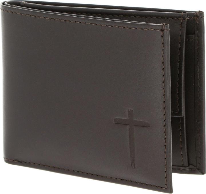 Freedom Cross Embossed Brown