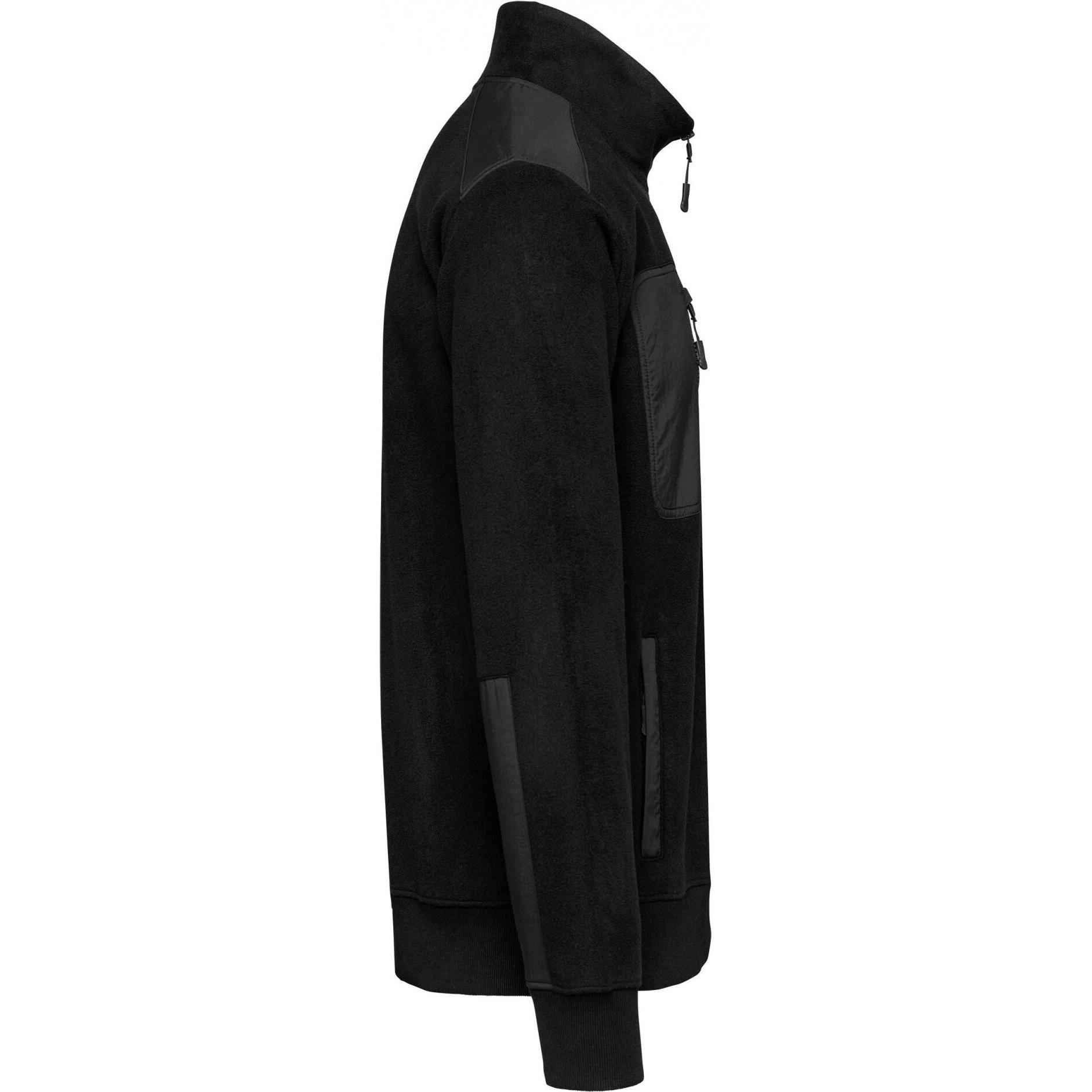 Thumbnail - Kariban, Arbeitsjacke, Umweltfreundliches Fleece mit Reissverschlusskragen (S)